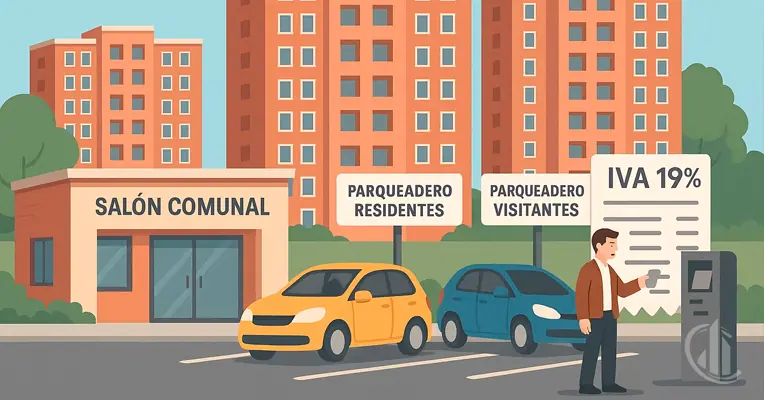 ¿Cuándo debe una copropiedad residencial cobrar IVA? Guía práctica para administradores y consejos